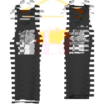 Cute & Kawaii Pet Dog Corgi Sushi Sleeping Puppy Tank Top - Monsterry