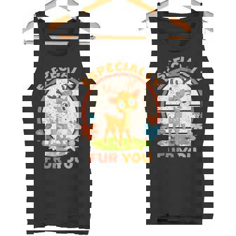 Cute Deer Especially Fur You Furry Animals Deer Tank Top - Monsterry
