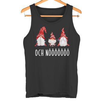 Cute Grumpy Christmas Xmas Gnome Slogan Tank Top - Geschenkecke