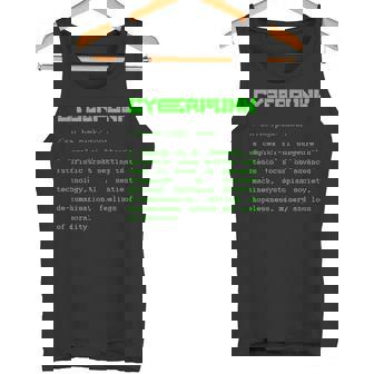 Cyberpunk Word Definition Cyberpunk Camiseta sin mangas - Regaloses