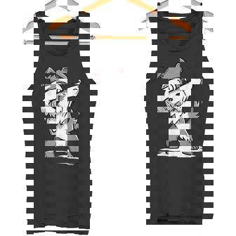 Dabbing Schnauzer Dab Dance Perro Camiseta sin mangas - Regaloses