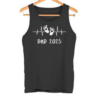 Dad 2025 Papa Herzschlag Das Daddyatertag Tank Top - Geschenkecke