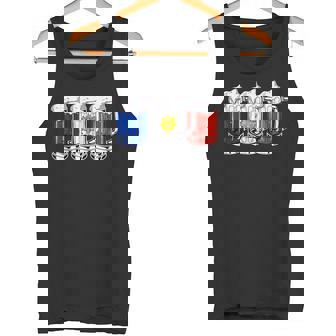 De Cerveza De Francia Con Bandera De Francia Camiseta sin mangas - Regaloses