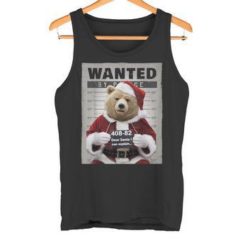 Dear Santa I Can Explain Lustiges Weihnachten Bär Tank Top - Geschenkecke