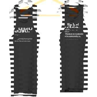 Definición Divertida Jubilado Regalo Fiesta Jubilación Camiseta sin mangas - Regaloses