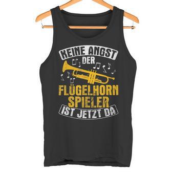 Der Flugelhorn Spieler Ist Jetzt Da Blasmusik Flugelhorn Tank Top - Geschenkecke