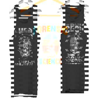 Detective De Huellas Dactilares En Ciencias Forenses Camiseta sin mangas - Regaloses
