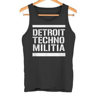 Detroit Techno Militia Tank Top - Geschenkecke