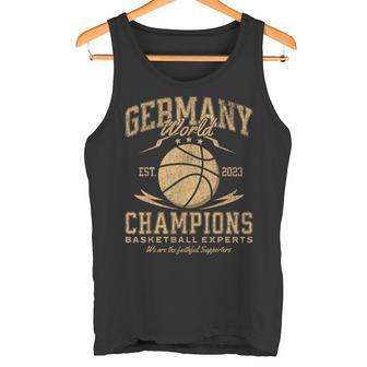 Deutschland Basketball Weltmeister 2023 Basketball Team Tank Top - Geschenkecke