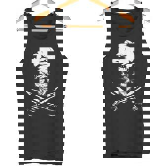 Diseño De Calavera Para Cocinero Camiseta sin mangas - Regaloses
