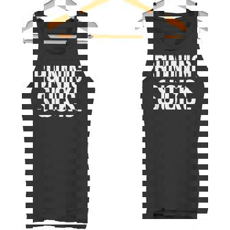 Divertida De Gimnasio O Entrenamiento Running Sucks Camiseta sin mangas - Regaloses