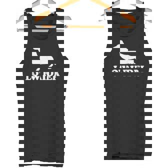 Dog Lover Low Rider Dachshund Tank Top Tank Top - Monsterry