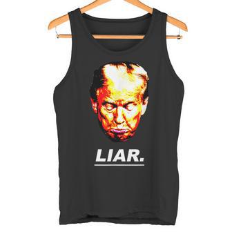 Donald Trump Liar Anti Trump Tank Top - Geschenkecke