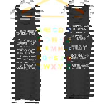 Donna Camicia Abc Rhyming Animal Alphabet Per Bambini Con Collo A Canotta - Novitaregali