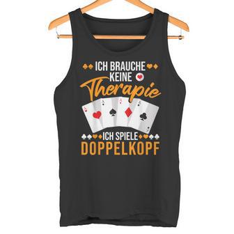 Doppelkopf Slogan Tank Top - Geschenkecke