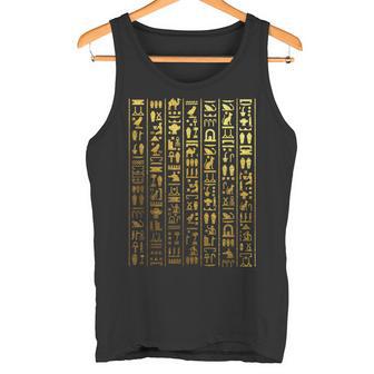 Egyptian Hieroglyphic Ancient Egypt Tank Top - Geschenkecke