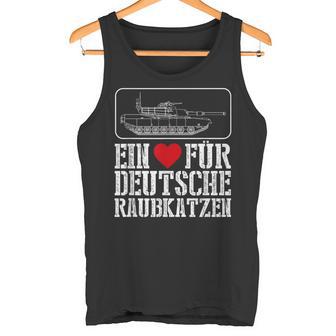 Ein Herz Für Deutsche Rraukwaren Tank Driver Military Tank Top - Geschenkecke