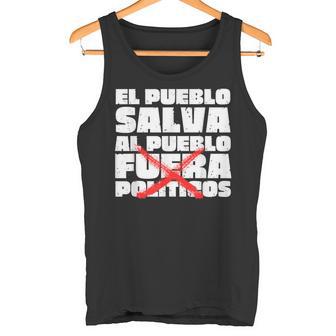 El Pueblo Salva Al Pueblo Comunidadalenciana Fuera Camiseta sin mangas - Regaloses