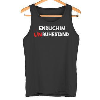 Endlich Im Unruhestand Senior Retiree Tank Top - Geschenkecke