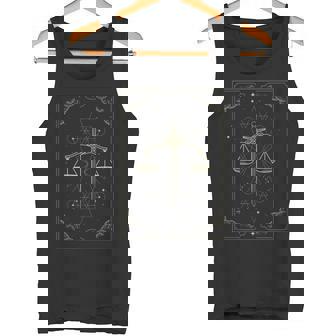 Escala De Justicia Tarot Sin Mangas Camiseta sin mangas - Regaloses