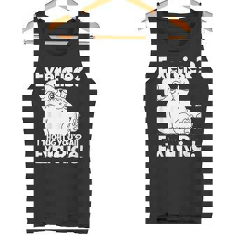 Exercise I Thought You Said Extra Rice Panda Rice Tank Top - Monsterry