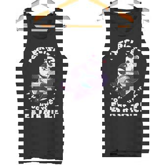 Exercise I Thought You Said Extra Rice Panda Tank Top - Monsterry