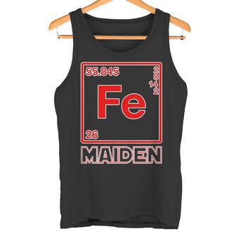 Fe Maiden Iron Parody On Iron Elements Fe Tank Top - Geschenkecke