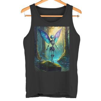 Fee Skelett Dark Fairycore Fairy Grunge Tank Top - Geschenkecke