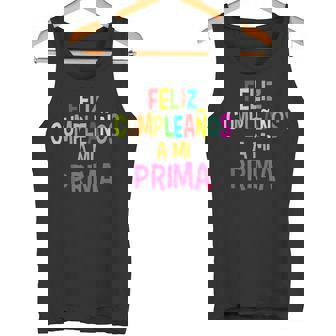 Feliz Cumpleaños Prima Prima Español Prima Cumpleaños Camiseta sin mangas - Regaloses