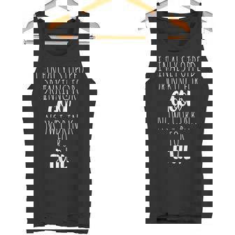 I Finally Stopped Drinking For Good Now I Drink For Evil Tank Top - Monsterry