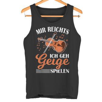 Foriolin Players Mir Reichts Ich Gehiolin Tank Top - Geschenkecke