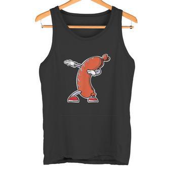 Bratwurst Wurst Sausage Red Hot Dog Dabbing Tank Top - Geschenkecke