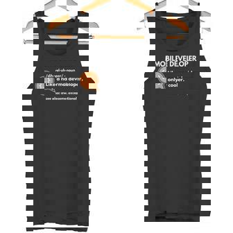 Mobile Developer Definición Ciencia De La Computación Camiseta sin mangas - Regaloses