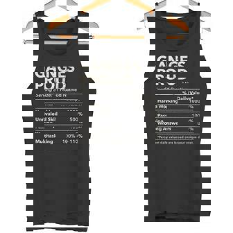 Ganges Michigan Proud Nutrition Facts Tank Top - Monsterry