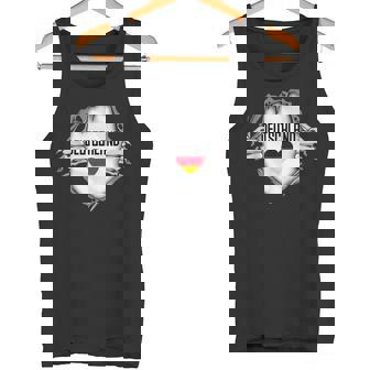 German National Flag Ich Liebe Deutschland Tank Top - Seseable