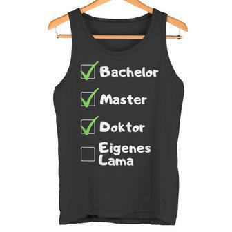 Graduation For Promotion Checklist Tank Top - Geschenkecke