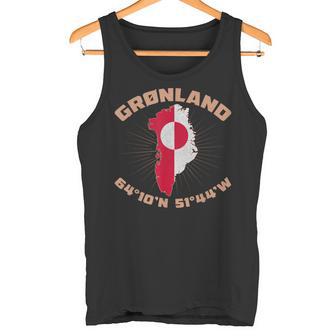 Grönland Grönland Dänemark Grönländer Thulemand Grönländisch Tank Top - Geschenkecke