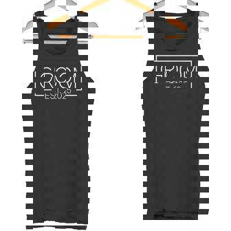 Groom Est 2025 Mr Hubby Bachelor Party Wedding Husband Tank Top - Monsterry