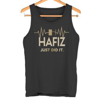 Hafiz Just Did I Personalized Last Name Tank Top - Thegiftio UK