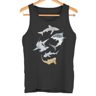 Hammershark Zebra Shark Shark Types Of Sharks Tank Top - Geschenkecke