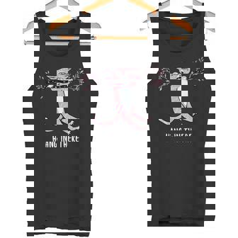 Hang In There Cat Humor Cute Kitten Cat Meme Lovers Of Cats Tank Top - Monsterry