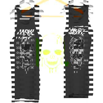Hardstyle Rave Outfit Cráneoerde En Ácido Retro Camiseta sin mangas - Regaloses