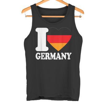 With I Heart Deutschland I Heart Germany Germany Flag Tank Top - Geschenkecke