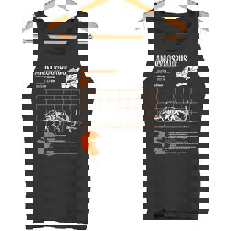 Hechos Del Anquilosaurio Paleontología Biología Amantes De Los Dinosaurios Camiseta sin mangas - Regaloses