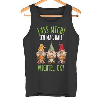 Herbst Lass Mich Ich Mag Wichtel Tank Top - Geschenkecke