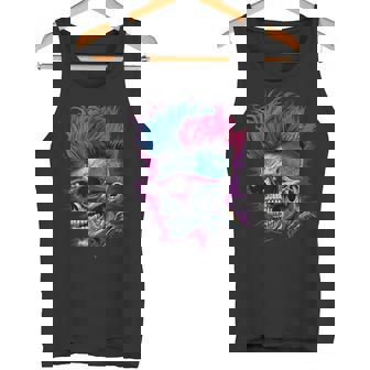 Horror Punk Zombie Tank Top Tank Top - Monsterry