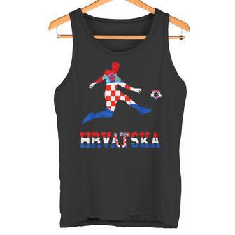 Hrvatska Croatia Croatia Football Team Croatia Croatia Football Tank Top - Seseable