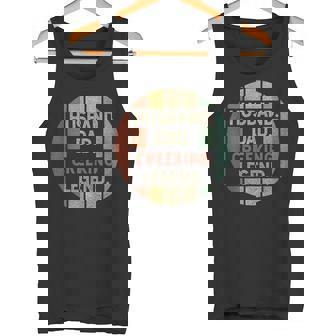 Husband Dad Creeking Legend Vintage Fathers Day Tank Top Tank Top - Monsterry