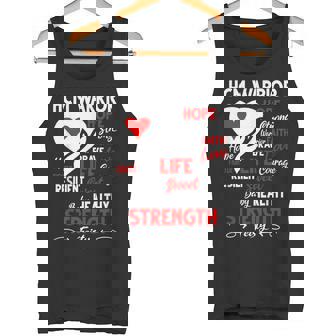 Hypertrophic Cardiomyopathy Raising Awareness HCM Warrior Tank Top - Monsterry