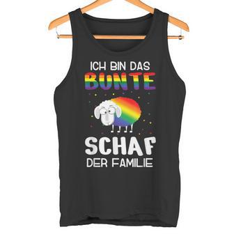 Ich Bin Das Bunt Schaf Der Familie Gay Pride Ich Bin Schwul I'm The Colourful Tank Top - Geschenkecke